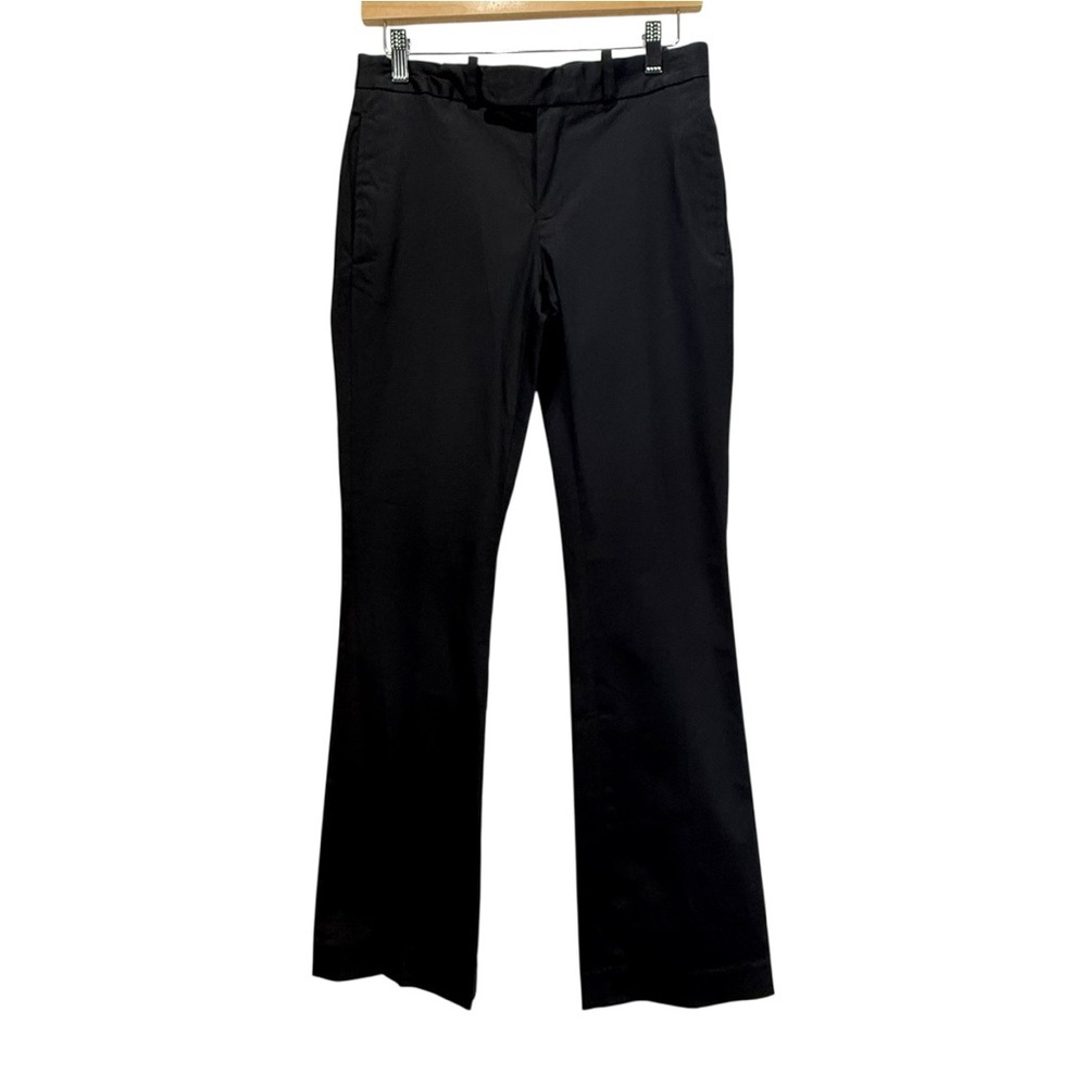 Ralph Lauren Sport Black Dress Pants Women’s Size 2 Straight Bootcut Cotton